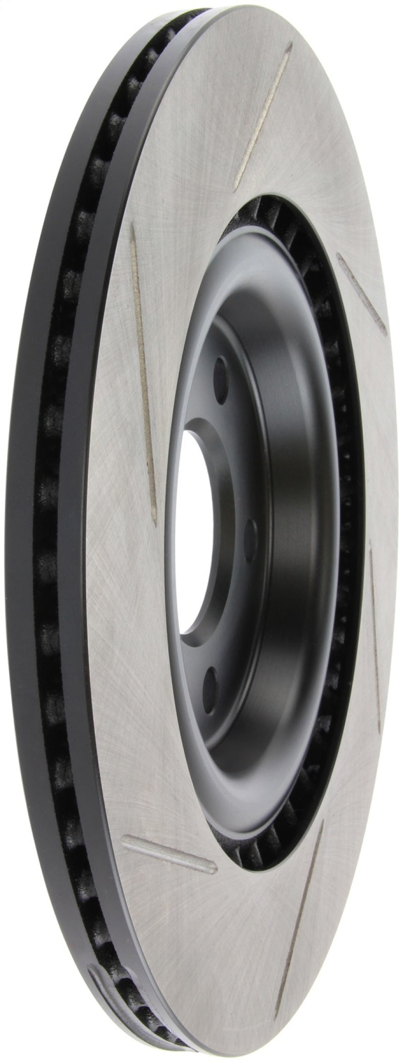 StopTech Power Slot 12-13 Audi A6 Quattro/11-12 A7 Quattro / 10-13 S4 Rear Left Slotted Rotor-thumbmail-4