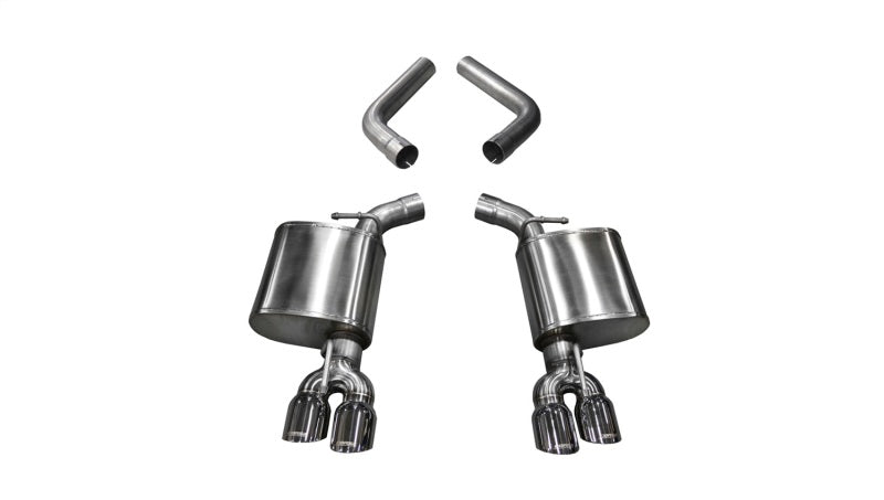 Corsa 15-19 Dodge Challenger 6.4L/17-19 Challenger 5.7 Polished Sport Axle-Back Exhaust w/3.5in Tips-thumbmail-1