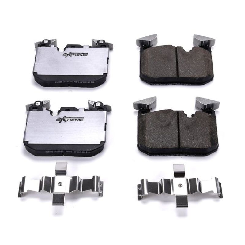Power Stop 14-16 BMW 228i Front Z26 Extreme Street Brake Pads w/Hardware-thumbmail-1