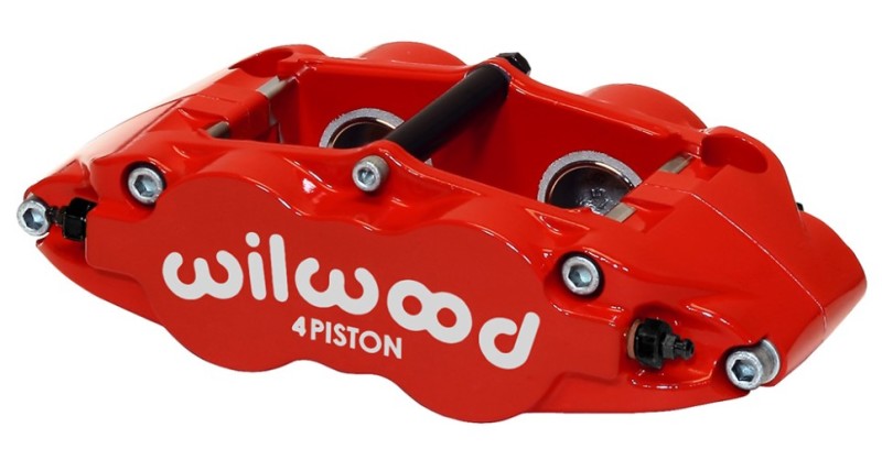 Wilwood Caliper-Narrow Superlite 4R - Red 1.12/1.12in Pistons 1.10in Disc-thumbmail-1