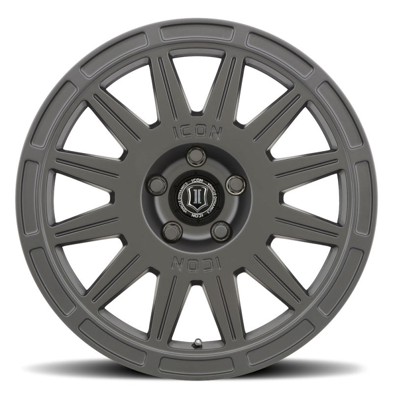 ICON Ricochet 17x8 5x4.5 38mm Offset 6in BS Satin Black Wheel-thumbmail-3
