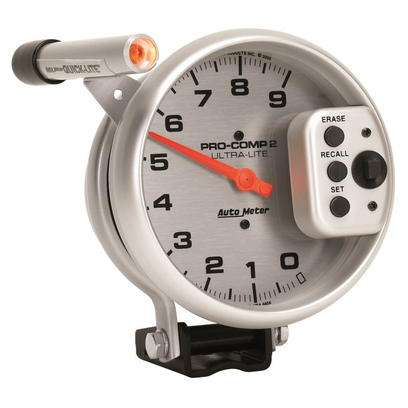 Autometer Ultra-Lite 5 inch 9000 RPM Single Range w/ Shift-Lite and Memory Tachometer-thumbmail-2