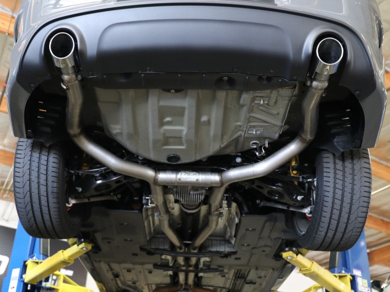 aFe MACH Force-Xp 3in 304 SS Cat-Back Exhaust 15-20 Dodge Charger Hellcat V8-6.2L/6.4L w/o Muffler-thumbmail-2