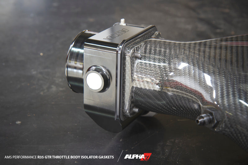 AMS Performance 2009+ Nissan GT-R Throttle Body Isolators-thumbmail-6