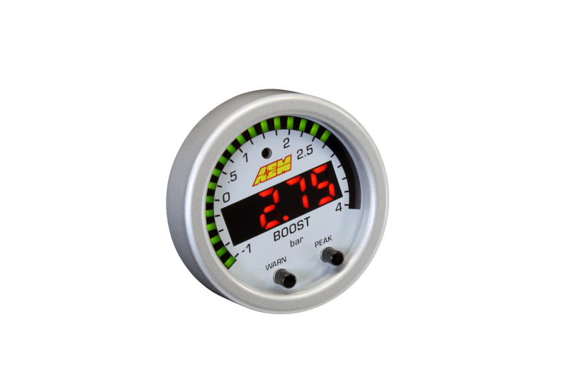 AEM X-Series Boost Pressure -30inHg 60psi Gauge Kit-thumbmail-2