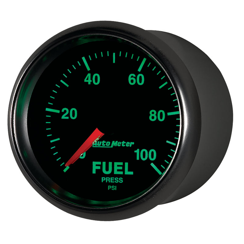 Autometer GS 0-100 PSI Full Sweep Electronic Fuel Pressure Gauge-thumbmail-2