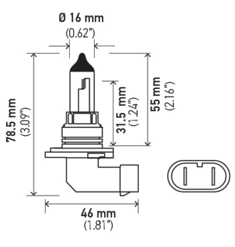 Hella 9006 12V 55W Xen White Bulb (Pair)-thumbmail-15