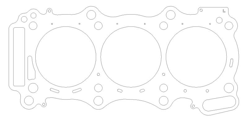 Cometic 08+ Nissan GT-R VR38DETT 24V V6 3.8L 100mm .030 inch MLS Left Head Gasket-thumbmail-2