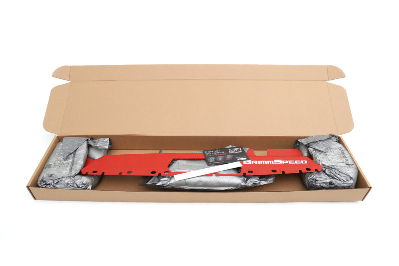 GrimmSpeed 15+ Subaru WRX/STI Radiator Shroud  - Red-thumbmail-2