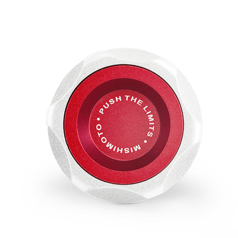Mishimoto Honda Oil FIller Cap - Red-thumbmail-5