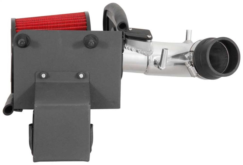 Spectre 08-16 Ford Fiesta 1.6L Air Intake Kit - Polished w/Red Filter-thumbmail-4