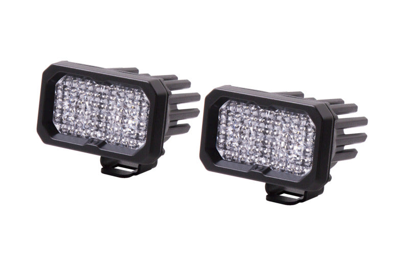 Diode Dynamics Stage Series 2 In LED Pod Pro - White Flood Standard ABL (Pair)-thumbmail-1