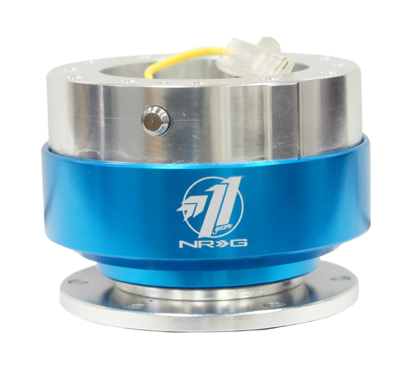 NRG Quick Release - Black Body/ Blue Chrome Ring-thumbmail-2