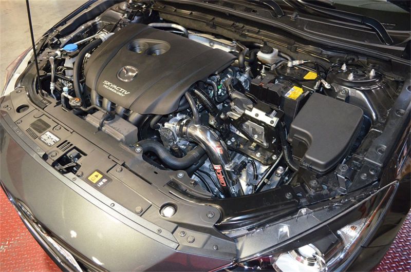 Injen 13-18 Mazda 3 2.0L 4Cyl AT Black Cold Air Intake with MR Tech and Air Fusion-thumbmail-3