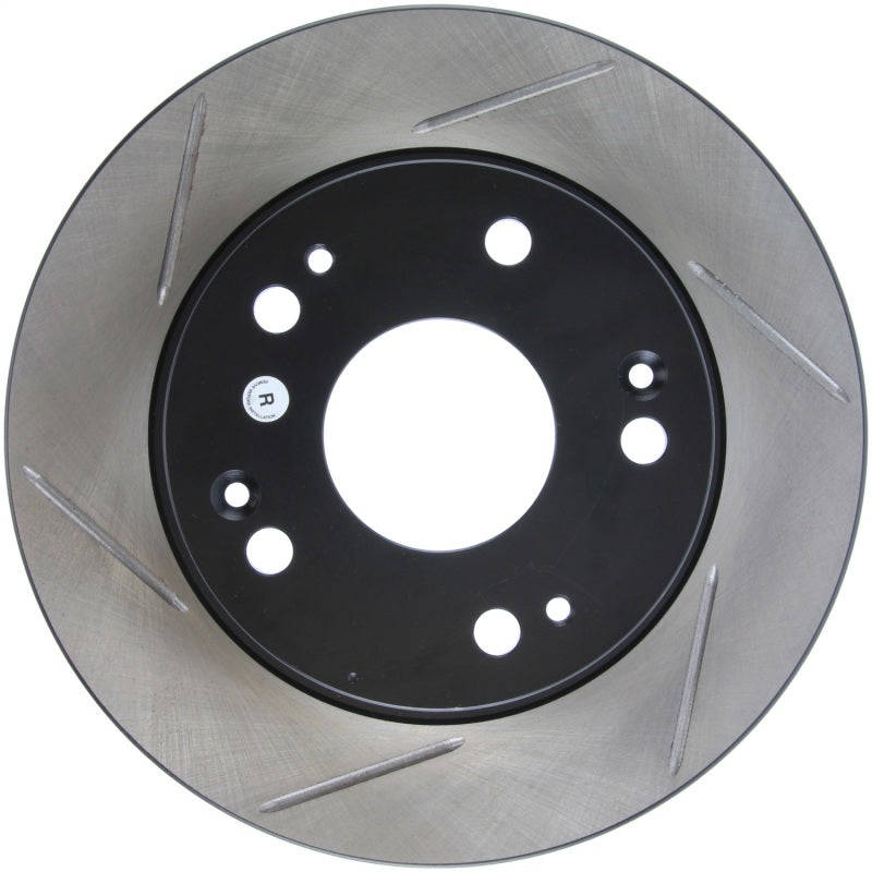 StopTech Power Slot 04-08 Acura TSX / 03-07 Honda Accord V6 Coupe Slotted Rear Right Rotor-thumbmail-3