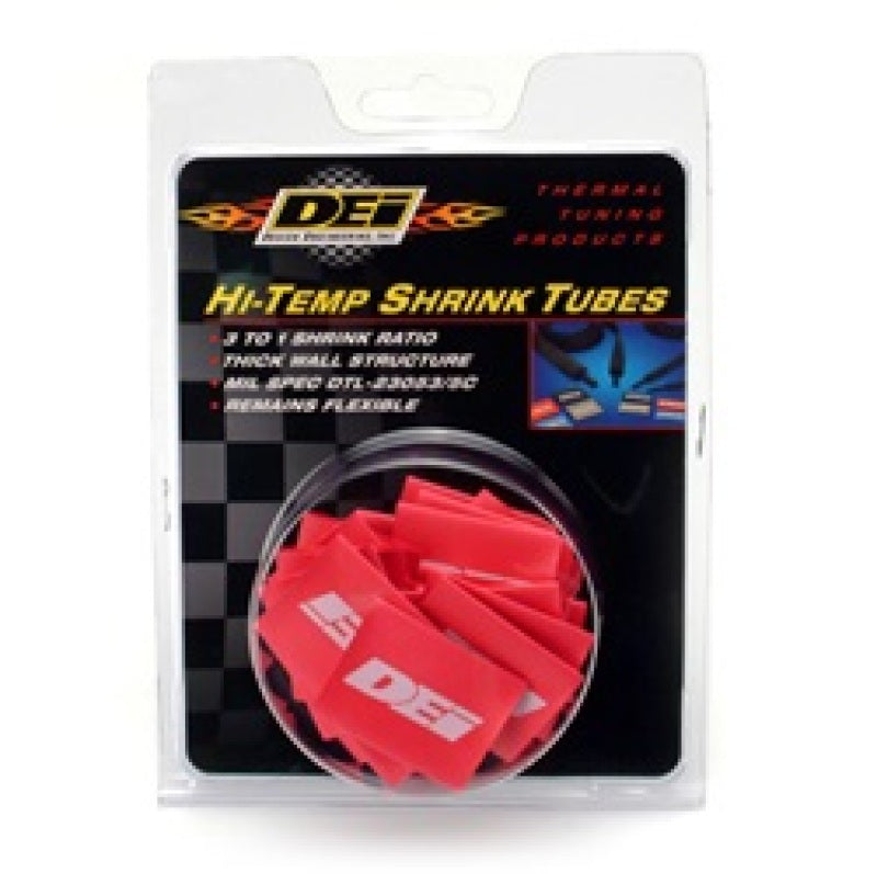 DEI Hi-Temp Shrink Tube 12mm x 1.5in - Red-thumbmail-3