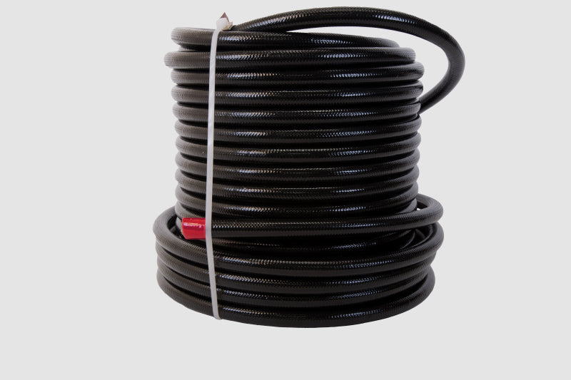 Aeromotive PTFE SS Braided Fuel Hose - Black Jacketed - AN-08 x 12ft-thumbmail-1