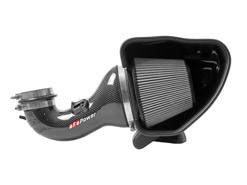 aFe 17-12 Chevrolet Camaro ZL1 (6.2L-V8) Track Series Carbon Fiber CAI System w/ Pro-DRY S Filters-thumbmail-3