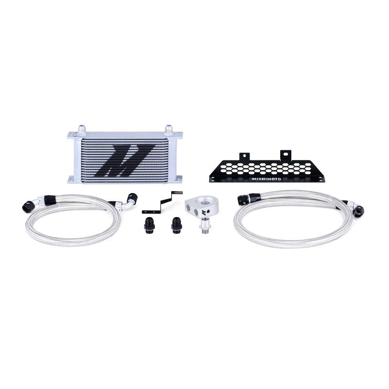 Mishimoto 13+ Ford Focus ST Non-Thermostatic Oil Cooler Kit - Silver-thumbmail-2