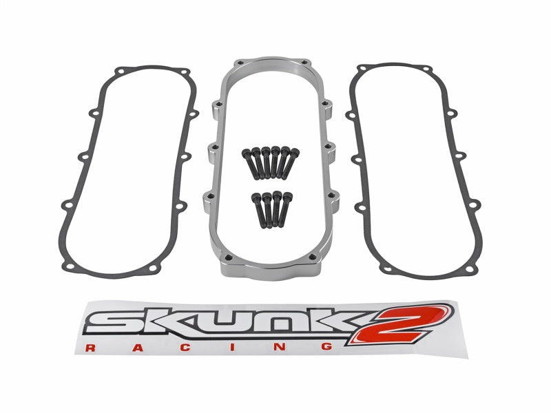 Skunk2 Ultra Series Honda/Acura Silver Street Intake Manifold .5 Liter Spacer-thumbmail-3