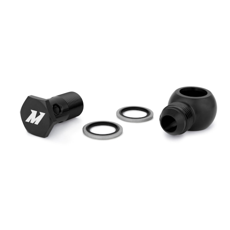 Mishimoto M20 x -10AN Black Banjo Fitting w/ Bolt-thumbmail-3