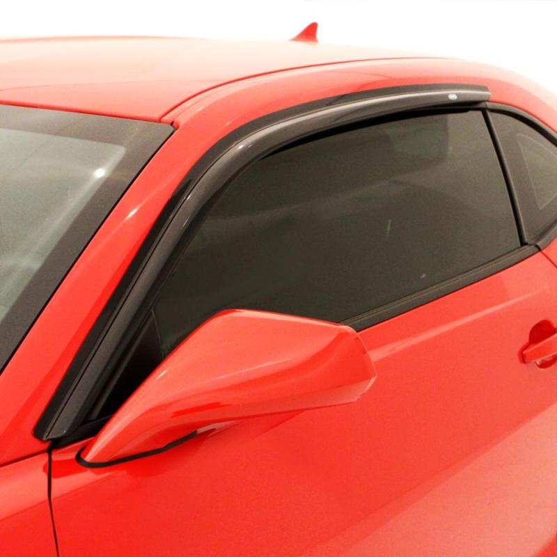 AVS 13-17 Honda Accord Coupe Ventvisor Outside Mount Window Deflectors 2pc - Smoke-thumbmail-5