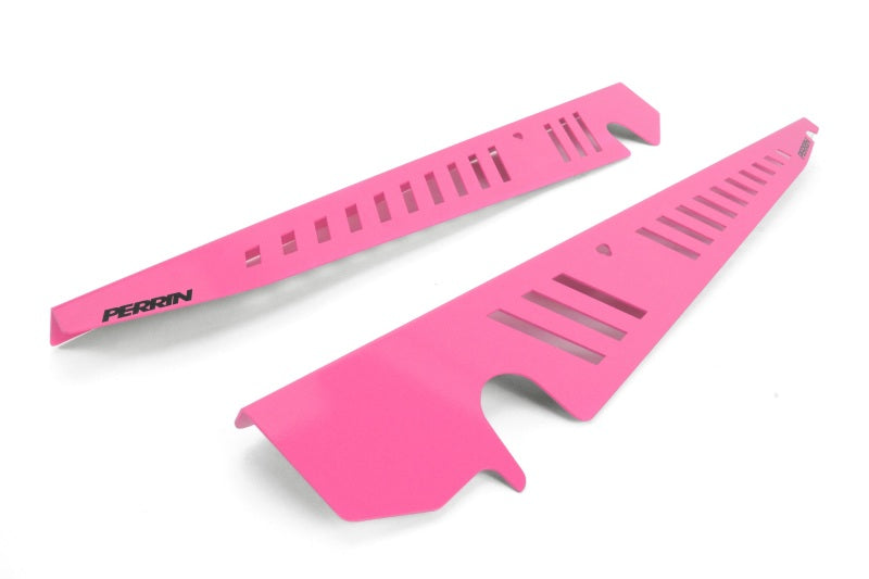 Perrin 2015+ Subaru WRX/STI Fender Shroud Set - Hyper Pink-thumbmail-2
