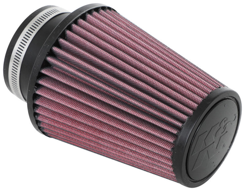K&N Universal Clamp-On Air Filter 3in Flange ID x 5in Base OD x 3.5in Top OD x 6in Height-thumbmail-1