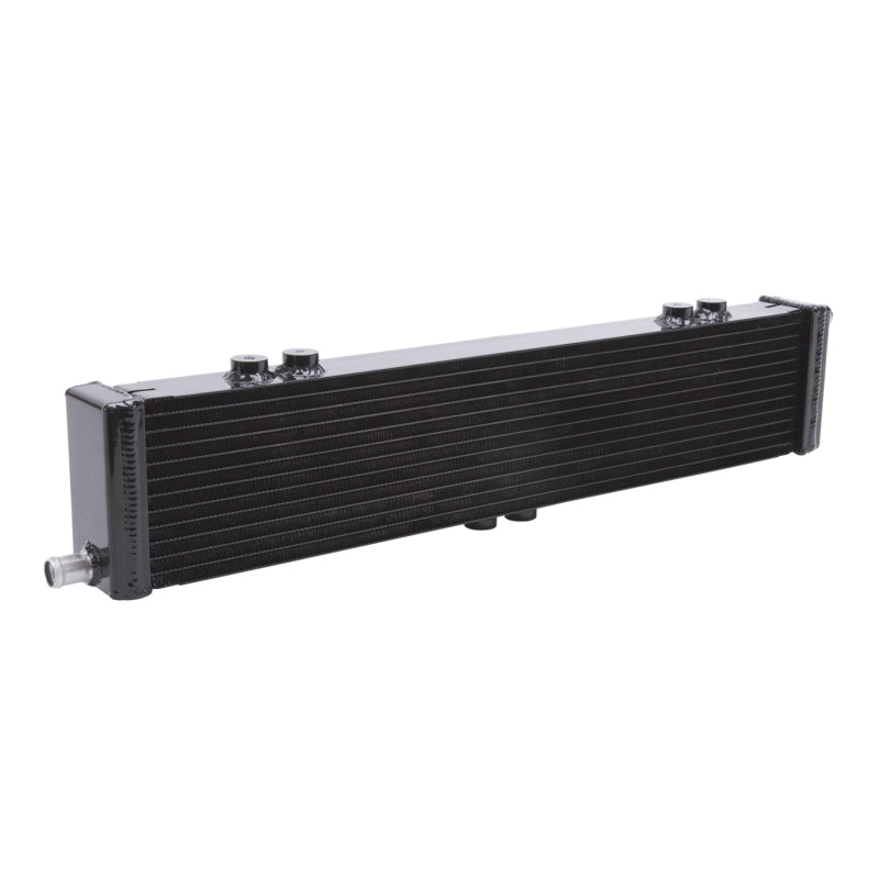 Edelbrock Heat Exchanger Single Pass Dual Row 22 000 Btu/Hr 26 5In W X 5In H X 2 62In D Black-thumbmail-4