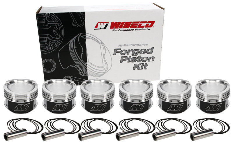 Wiseco VW VR6 2.8L 10.5:1 83mm Piston Shelf Stock Kit-thumbmail-2