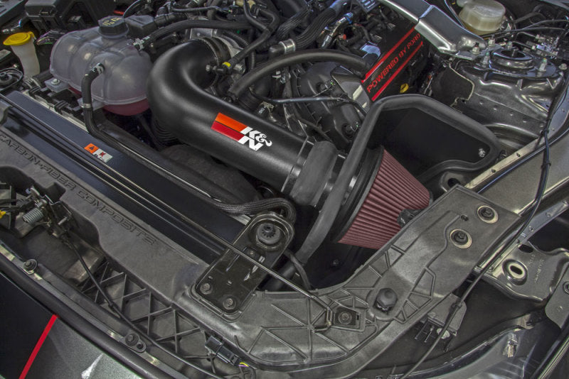 K&N 2016-2017 Ford Mustang Shelby 5.2L V8 Typhoon Cold Air Intake System-thumbmail-4