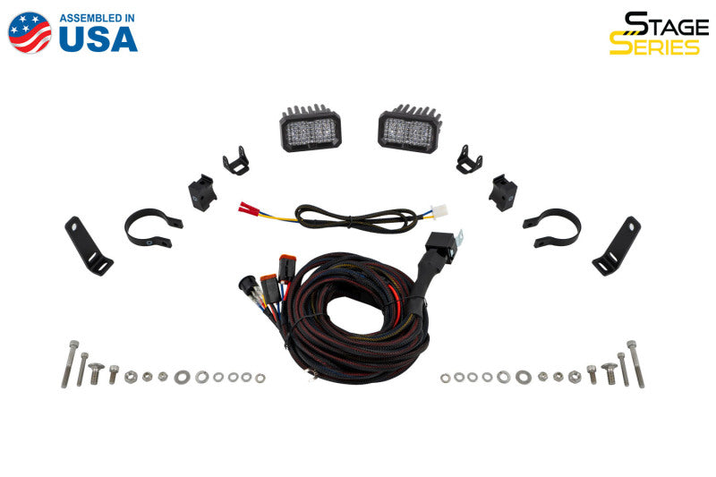 Diode Dynamics Stage Series 1 1/2 In Roll Bar Reverse Light Kit SSC2 Pro (Pair)-thumbmail-2