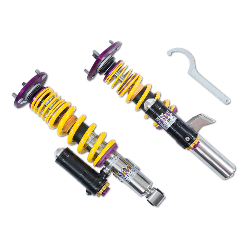 KW Porsche 911 996 GT2 GT3 Clubsport Coilover Kit 3-Way-thumbmail-3