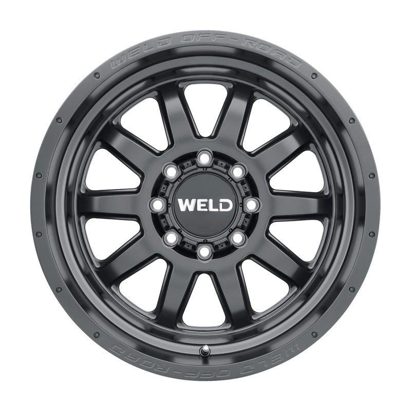 Weld Off-Road W101 20X9.0 Stealth 6X135 6X139.7 ET00 BS5.00 Satin Black 106.1-thumbmail-1