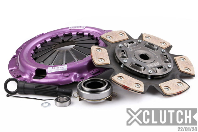 XClutch 92-96 Mitsubishi Lancer GSR 1.8L Stage 2R Extra HD Sprung Ceramic Clutch Kit-thumbmail-1