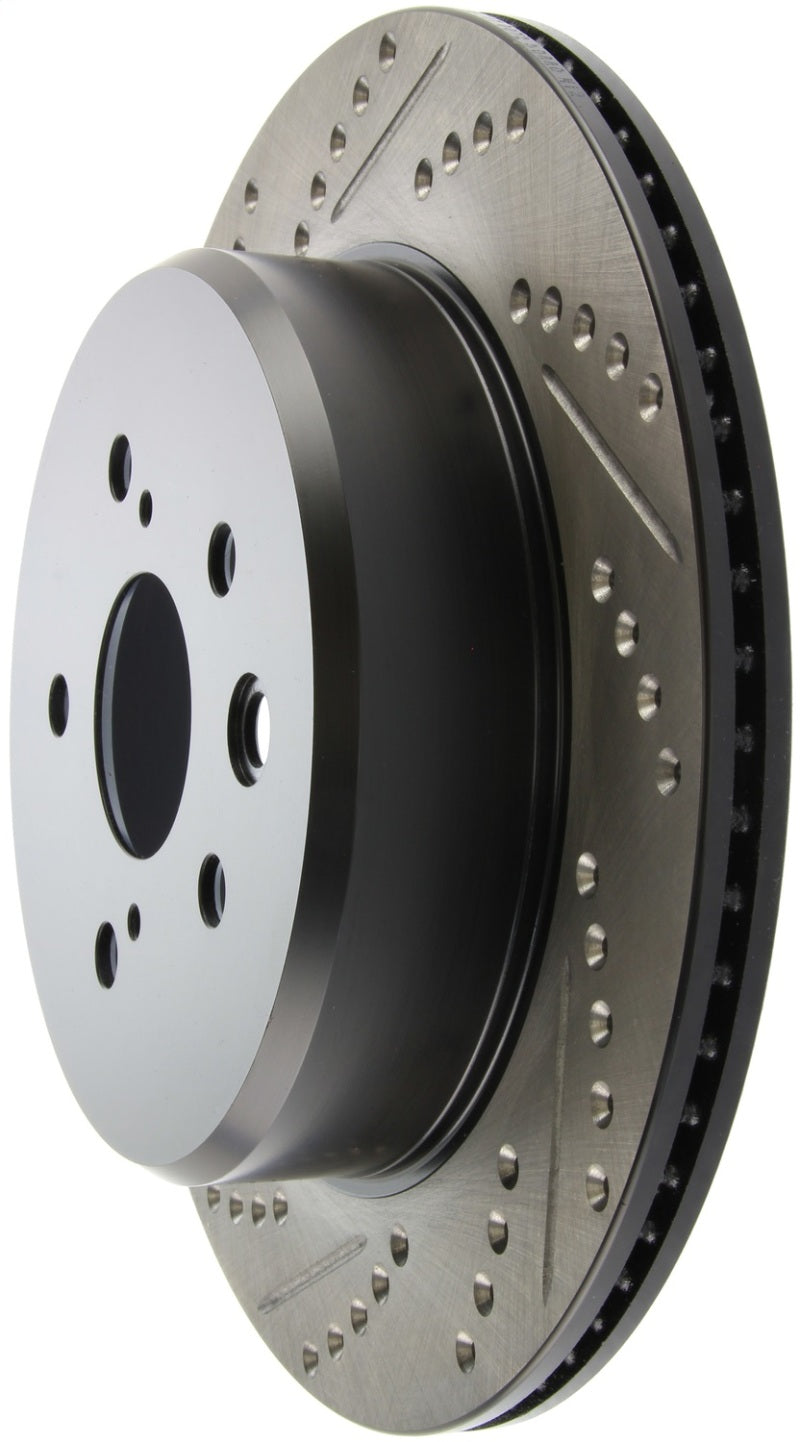 StopTech Slotted & Drilled Sport Brake Rotor Right Rear 13-14 Lexus GS300/350/400/430-thumbmail-1