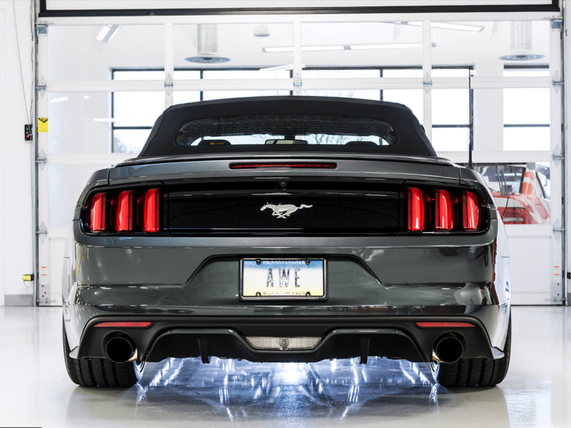 AWE Tuning S550 Mustang EcoBoost Axle-back Exhaust - Touring Edition (Diamond Black Tips)-thumbmail-7
