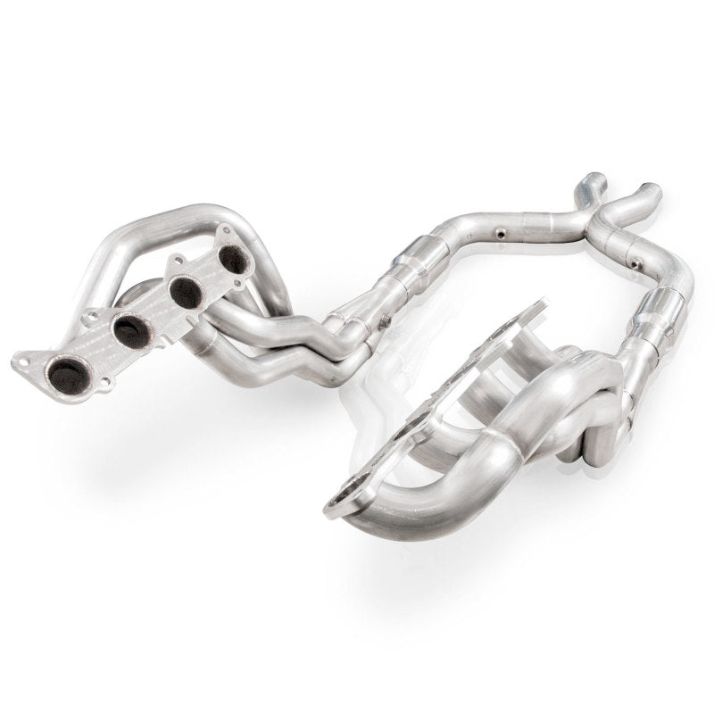Stainless Power 2011-14 Mustang GT Headers 1-7/8in Primaries High-Flow Cats 3in X-Pipe-thumbmail-2
