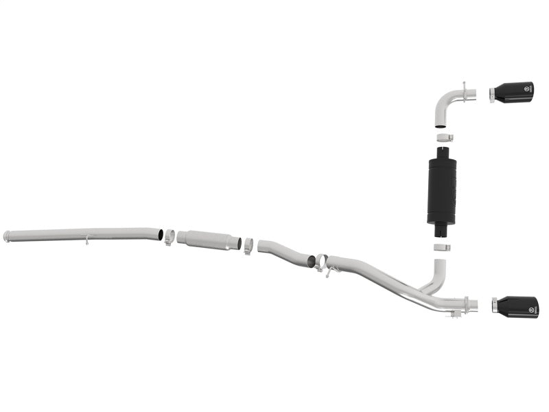 aFe Takeda 3in 304 SS Cat-Back Exhaust System w/ Black Tips 16-18 Ford Focus RS I4-2.3L (t)-thumbmail-5