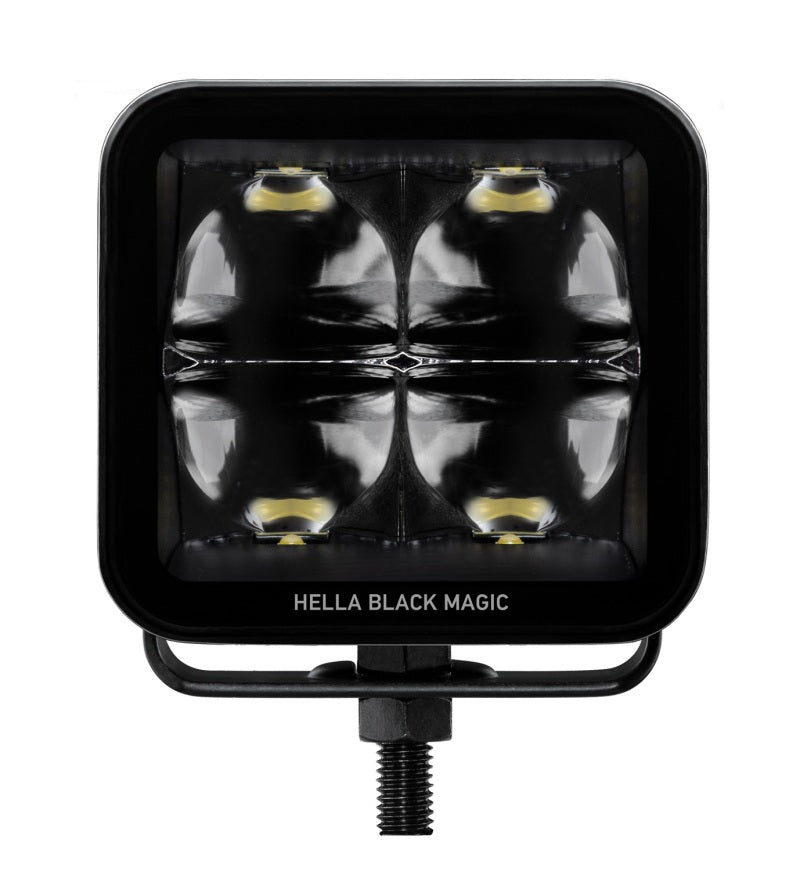 Hella Universal Black Magic 3.2in L.E.D. Cube Kit - Flood Beam (Long Range)-thumbmail-7