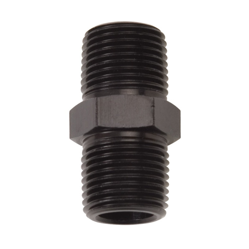 Russell Performance 3/8in Male Pipe Nipple (Black)-thumbmail-2