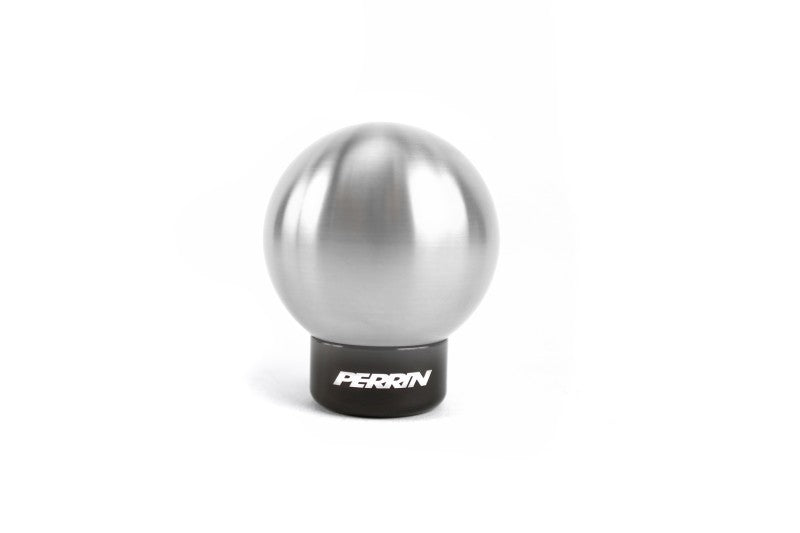 Perrin 15-22 Subaru WRX 2.0in. SS Ball Shift Knob (w/Rattle Fix) - Brushed-thumbmail-1