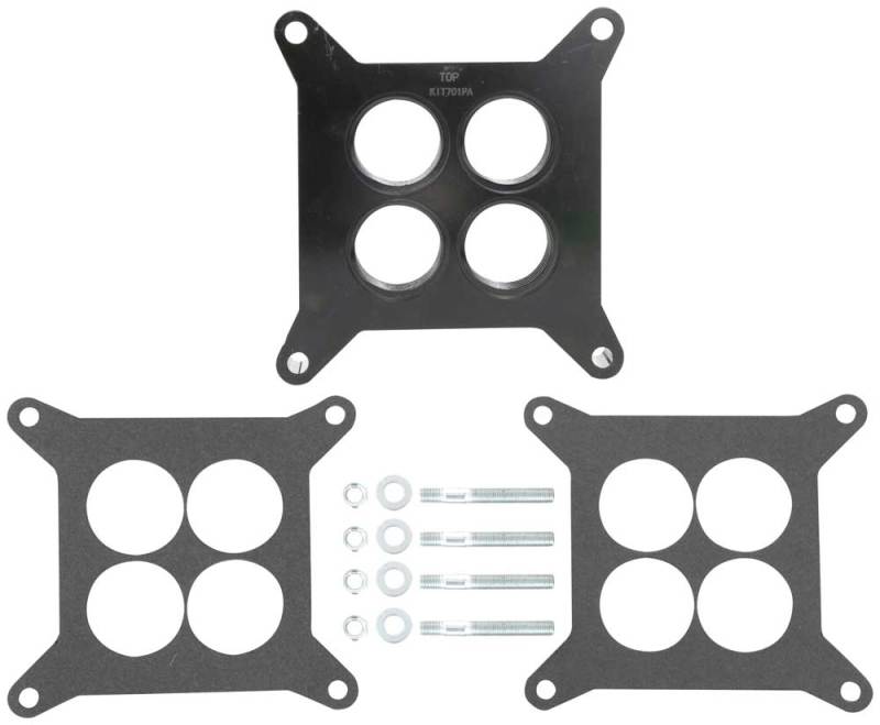 Airaid Holley 4150/4160 Series/ Edelbrock Sq. Flange/ OE Sq. Flange 4BBL PowerAid TB Spacer-thumbmail-5