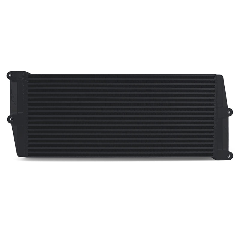 Mishimoto Heavy-Duty Oil Cooler - 17in. Opposite-Side Outlets - Black-thumbmail-2