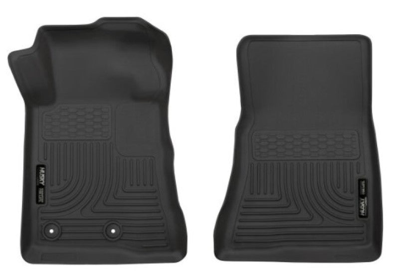 Husky Liners 15-21 Ford Mustang X-act Contour Series Front Floor Liners - Black-thumbmail-10