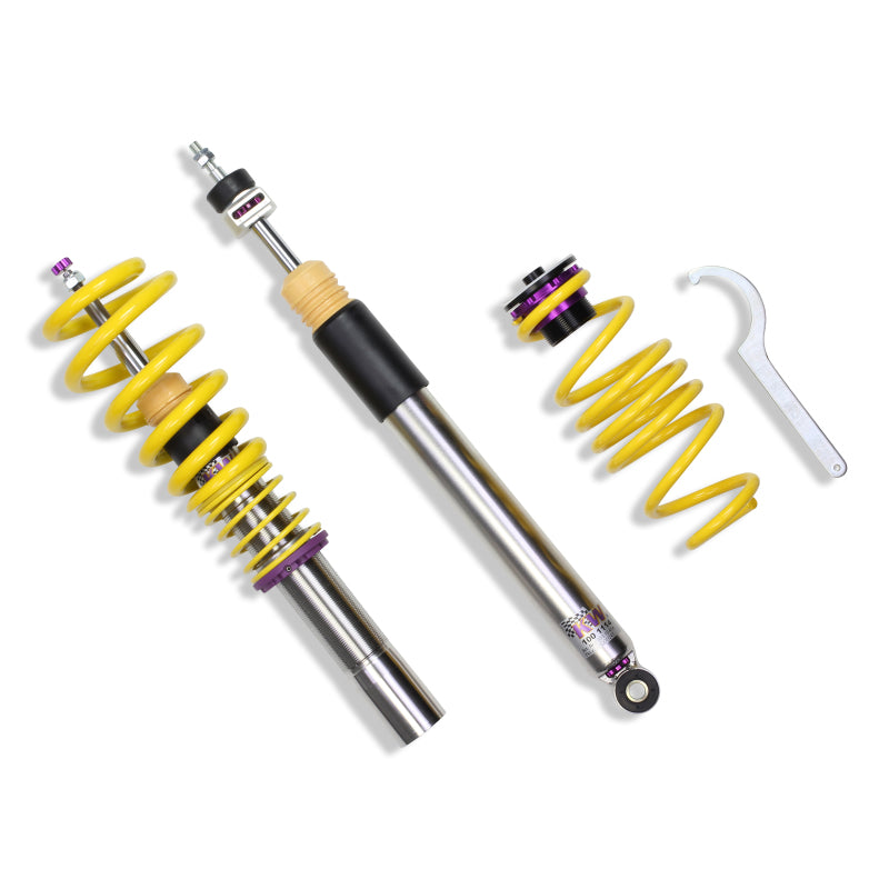 KW Coilover Kit V3 Audi A4 S4 (8K/B8) w/o electronic dampening controlSedan FWD + Quattro-thumbmail-3