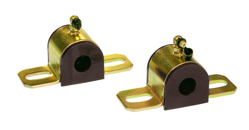 Prothane Universal 90 Deg Greasable Sway Bar Bushings - 11/16in - Type B Bracket - Black-thumbmail-1