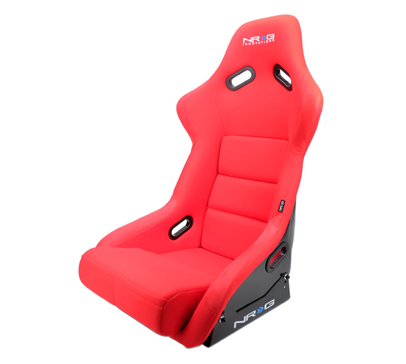 NRG FRP Bucket Seat (Red Cloth) - Large-thumbmail-2