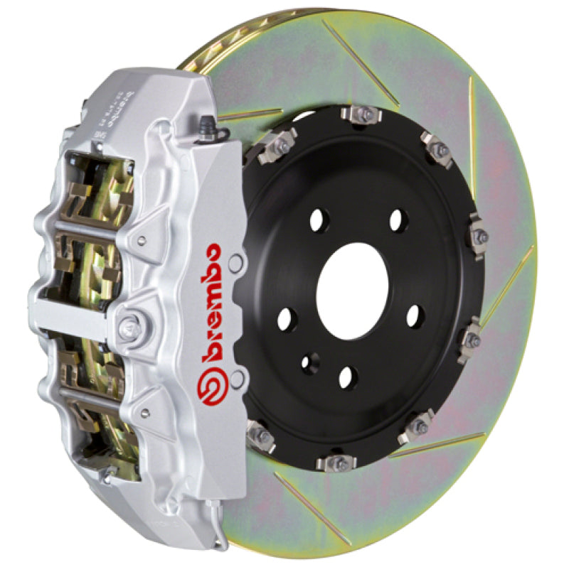 Brembo 06-10 Grand Cherokee SRT-8 Front GT BBK 8 Piston Cast 380x34 2pc Rotor Slotted Type1 -Silver-thumbmail-1