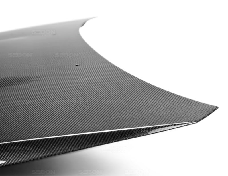 Seibon 08-09 Subaru WRX/STi OEM Carbon Fiber Hood-thumbmail-2